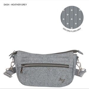 EUC LUG Dash Classic Crossbody in Heather Grey